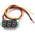 LED Display Mini 0.28 inch DC 0 -100V Digital Voltmeter 100V Volt Panel Indicator Monitor Voltage Meter-1PCS - Compact Digital Voltmeter.