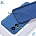 For Oppo A17 Case Soft Sandstone Slim Matte Cover Liquid Silicone Case For Oppo A17 Back Cover.