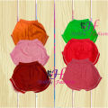 6 Pieces One Color Cotton Round boy Half Pant by Any color. 