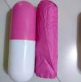 RAISA 7" Mini Folding Capsule Umbrella – Ultra-Portable & Stylish Compact Umbrella in Cute Case. 