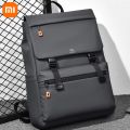 Xiaomi Original Commuter Business Backpack Laptop PU Leather Backpacks Fashion Men Women Netbook Bag Waterproof Suitcase Bags. 