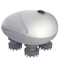 Electric Pet Cats Massager for Dog Body Scalp Head Relaxing Shoulder Neck Health Care Massage-White.
