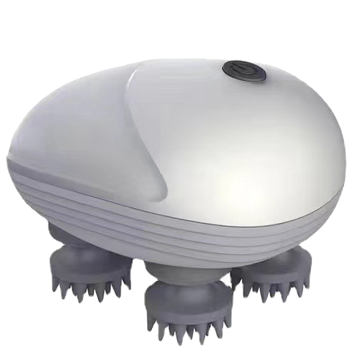 Electric Pet Cats Massager for Dog Body Scalp Head Relaxing Shoulder Neck Health Care Massage-White