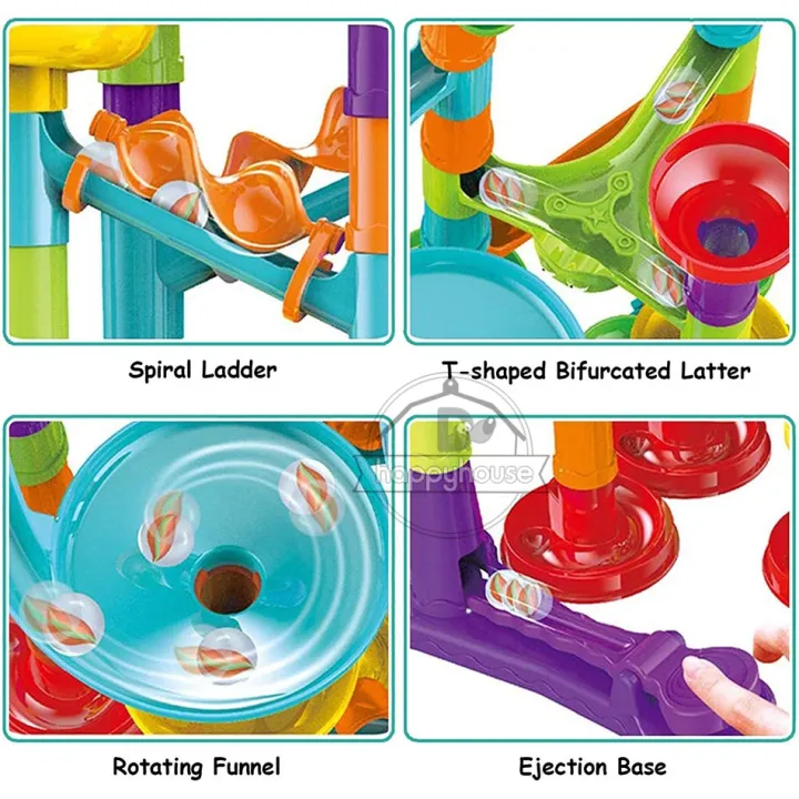 Marble%20Run%20Race%20Track%20Building%20Blocks%20Kids%203D%20Maze%20Ball%20Roll%20Toy%20DIY%20Marble%20Run%20Race%20Coaster%20Set%2080/105/109/133pc%20Christmas%20Gift%20-%20Image%204