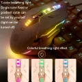 Inphic PW5 Mecha Wired Game Mouse Macro Definition Light Mute Office USB Computer Mouse. 