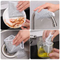 Rust Removal Cleaning Cloth Kitchen Magic Dishwashing Towel Metal Steel Wire Cleaning Rag Microwave Stove Clean Tools Dish Cloth.