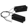 Pb P Bass Pickup Humbucker Pickup For 4 String P Bass Replacement Bass Guitar Part, Black. 