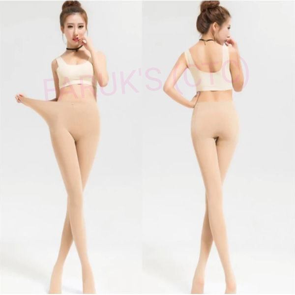 Women socks / Elastic Sexy Anti Sticking Wire Stockings For Woman Knee -length 4 PSC
