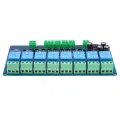 Modbus-Rtu 8 Channel Relay Module Modbus RTU 8 Switch Input RS485 Communication TTL Easy to Use. 