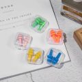 1 Pair High Quality Ear Plug Anti-noise Waterproof Earplugs Soundproof Sleep Earmuffs Swimming Travel Ear plugs Bathroom Shower Ear Protection. 