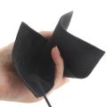 8 In 1 Clothes Heating Pad With USB Charg 5V Caon Fiber Heating Pad Electric Heating Sheet For Clothes Vests -black. 