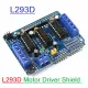 BLUE L293D L-293D 293D Stepper Motor Driver Board Control Shield Module Motor Drive Expansion Board 4.5-16V DC For Arduino Uno Mega Electronics Circuitry & Parts. 