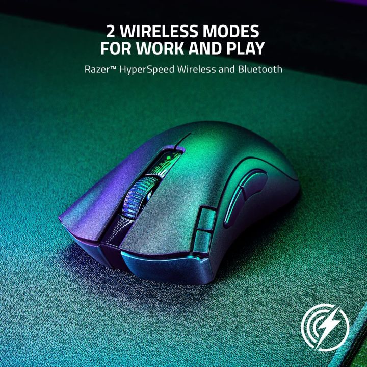 Razer Deathadder V2X  HyperSpeed - Wireless Ergonomic Gaming Mouse - RZ01-04130100-R3A1