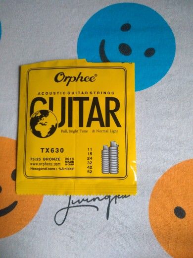 Orphe TX630 Acoustic guitar String – 75 /25 Bronze Normal light