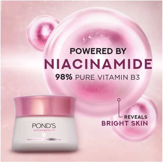 POND'S%20Bright%20Beauty%20Anti-Spot%20Serum%20Cream%20with%20Niacinamide%20and%20SPF%2015%20PA++,%20Fades%20Dark%20Spots%2035gm%20-%20Image%203