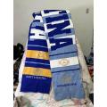 Argentina Football Knitted Logo Scarf Premium Fan Muffler (Argentina).
