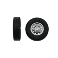 【3C VictoryEagle】8Pcs Rubber Wheel Tire Tyre for WPL D12 Mini 1/16 RC Drift Car Spare Parts Accessories. 