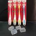 Fexja Candy color toothbrush soft hair suitable for children aged 2-12 With Box  -1pcs. 