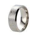 Laser logo men's superman stainless steel ring superhero trendy men's jewelry wholesale.