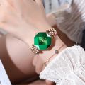 POEDAGAR Women Watch Luxury Green Diamond Quartz Ladies Watches Waterproof Stainless Stain Fashion Watches Girlfriend Gif. 