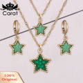 Carat 1 Set Jewelry Suit Creative Exquisite Acrylic Star Shape Jewelry Suit for Women. 