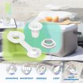 3Pack Replacement Drain Plug for Coolers, 1 Inch Shaft, Includes Gasket and Drain Cap. 