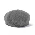 Vintage Newsboy Caps Spring Autumn Classic Gray Octagonal Cap Men Women Hat Winter Cotton Flat Cap British Painter Cap. 