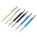 Carpenter Pencils Kit, Knurled Design Carpenter Scriber Marking Kit for Hardened Steel. 