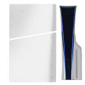 Transparent Console Replacement Case For PS5 Slim Disc Version Hard Faceplate Gaming Accessory Anti Scratch Protector Cover Eatop. 