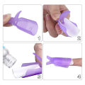 900PCS/Lot Lint-Free Nails Napkins UV Gel Polish Remover Nail Wipes Bath Manicure Gel Wipe 100% Cotton Napkins Nail Art Tools.
