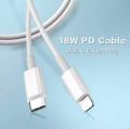 Type-C to Lightning PD Fast Charging Cable 20W. 