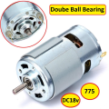 775 Motor Metal kit V4all set with Double Ball Bearing 775 Motor DC 12V, 21000RPM.