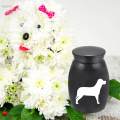 Pet Cremation Urn Memorial Keepsake Box Ash Urns for Dogs Commemorate Metal Supplies Lightweight Funeral Easily to Carry Casket Container. 