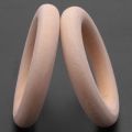 5x Wooden Ring For Crafting DIY Craft Jewelry Making 50mm.
