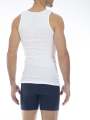 Pack of 3 Pcs Combo Men's Round Neck Sleeveless Cotton Tank Top From Levin.