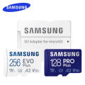 SAMSUNG EVO Plus Micro SD 128GB TF Card Micro SD/TF Card 256gb 64gb Flash Micro Card 512GB Memory Card 128gb Micro SD For Phone. 