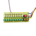 5V 12V 24V DC Power Distribution Terminal Block Electricity Ccheerfulurrent Wiring LED Switch 9-way Board for CCTV Power Supply Box.