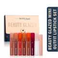 Beauty Glazed 8pcs Mini Outfit Lip Set. 