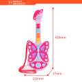 Kids Plastic Guitar Toy Musical Instrument Piano Guitar with Light & Music.