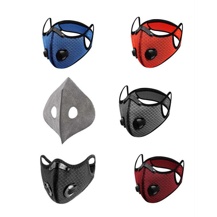 【100%-original】 TE KN95 Cycling Activated Carbon With Double Valve Outdoor Sports