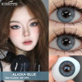 New Eyeshare Alaska Blue Color contact lens with regular kit box for men & women. 1 pair Eyeshare Color contact lens for eye makeup and Cosmetics. Eyeshare Alaska Series. #Alaska. 