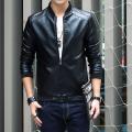 Black Leather Jacket For Men china.