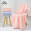 MARUAA- Microfiber Bath towel sets coral fleece, 1 pcs Bath towel 70*140 cm, 2 pcs Face towel 34*75 cm, high absorbent, Quick dry. 