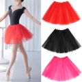 Women Tutus Skirt Classic Pleated Dance Tutu Skirts Female Lolita Petticoat Party Puffy Skirts Ballet Skirts.