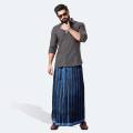 100% Cotton lungi Multicolor. 