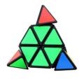 Triangle Pyramid Pyraminx Magic Cube Rubik??s Puzzle Speed Twist Intelligence Toy.