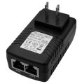 Plug and Play CCTV IP Camera Wireless AP Bridge POE Switch Adaptors Power Supply Adapter. Over Ethernet POE Injector.