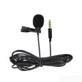 U-1 Microphone 3.5mm Jack Tie Clip-on Lapel Microphone for Mobile Phone. 