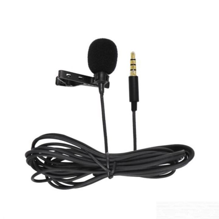 U-1%20Lapel%20Tie%20Clip%20Microphone%203.5mm%20Jack%20Compact%20Lavalier%20Mic%20for%20Mobile%20Audio%20Recording%20-%20Image%204