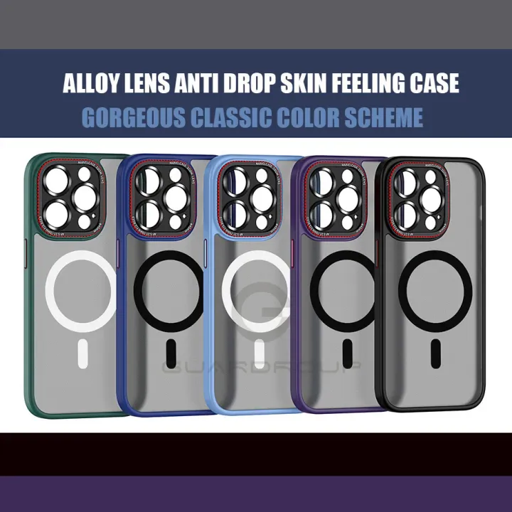 %E3%80%90Solitary%20waves%E3%80%91Luxury%20Alloy%20Lens%20Protector%20Magnetic%20For%20Magsafe%20Wireless%20Charger%20Case%20For%20iPhone%2014%2013%2012%2015%20Pro%20Max%20Plus%20Armor%20Shockpoor%20Cover%20-%20Image%202